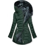 Vitata doudoune femme ? manteau long capuche et doublure en peluche manteau chaud dhiver - vert foncé ... Vitata doudoune femme ? manteau long capuche et doublure en peluche manteau chaud dhiver - vert foncé ...
