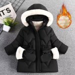 Vitata doudoune fille longue à capuche amovible ? chaude hiver Épaissie avec doublure douce ? 3 - 8 ans ... Vitata doudoune fille longue à capuche amovible ? chaude hiver Épaissie avec doublure douce ? 3 - 8 ans ...
