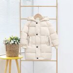 Vitata doudoune fille longue hiver ? chaude Épaissie avec capuche ? style coréen ? 3 - 12 ans - beige ... Vitata doudoune fille longue hiver ? chaude Épaissie avec capuche ? style coréen ? 3 - 12 ans - beige ...