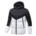 Vitata doudoune homme bicolore à capuche - chaude légère coupe - vent - veste hiver décontractée et tendance ... Vitata doudoune homme bicolore à capuche - chaude légère coupe - vent - veste hiver décontractée et tendance ...