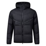 Vitata doudoune homme hiver veste courte  capuche chaude et lgre manteau matelass noir dcontract ...