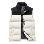 Vitata doudoune sans manches homme ? gilet hiver col montant ? chaud rembourré avec empiècement velours ... Vitata doudoune sans manches homme ? gilet hiver col montant ? chaud rembourré avec empiècement velours ...