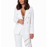 Vitata ensemble femme tailleur  double boutonnage - design lgant et ajust - idal pour les occasions ...