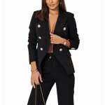 Vitata ensemble femme tailleur  double boutonnage - design lgant et ajust - idal pour les occasions ...