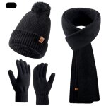 Vitata ensemble hiver femme?bonnet gants et Écharpe tricotés avec doublure en polaire?chaleur et confort ... Vitata ensemble hiver femme?bonnet gants et Écharpe tricotés avec doublure en polaire?chaleur et confort ...