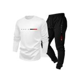 Vitata ensemble homme - t - shirt manches longues + pantalon jogger - tenue de sport décontractée 2 pièces ... Vitata ensemble homme - t - shirt manches longues + pantalon jogger - tenue de sport décontractée 2 pièces ...