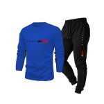 Vitata ensemble homme - t - shirt manches longues + pantalon jogger - tenue de sport décontractée 2 pièces ... Vitata ensemble homme - t - shirt manches longues + pantalon jogger - tenue de sport décontractée 2 pièces ...