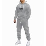Vitata ensemble de vetements homme ? sweat à capuche et pantalon ? confortable et respirant ?gris clair ... Vitata ensemble de vetements homme ? sweat à capuche et pantalon ? confortable et respirant ?gris clair ...