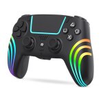 Vitata manette sans fil p4 / pc compatible joystick précis rgb lumière Écran tactile gyroscope batterie ... Vitata manette sans fil p4 / pc compatible joystick précis rgb lumière Écran tactile gyroscope batterie ...