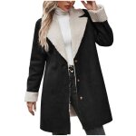 Vitata manteau femme doublé polaire sherpa - mi - long chaud hiver - col large élégant style décontracté ... Vitata manteau femme doublé polaire sherpa - mi - long chaud hiver - col large élégant style décontracté ...