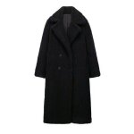 Vitata manteau long femme ? manteau chaud hiver Épais col revers Élégant mode décontractée et confortablenoir ... Vitata manteau long femme ? manteau chaud hiver Épais col revers Élégant mode décontractée et confortablenoir ...