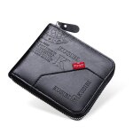 Vitata portefeuille homme ? cuir pu rétro ? portefeuille court avec fermeture Éclair ? multi - cartes ... Vitata portefeuille homme ? cuir pu rétro ? portefeuille court avec fermeture Éclair ? multi - cartes ...