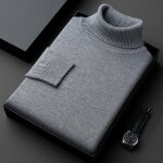Vitata pull homme col roul hiver ? pull chaud pais dcontract tricot uni disponible en plusieurs couleurs ...