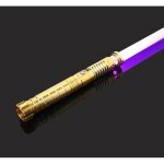 Vitata sabre laser mtal rgb ? 16 couleurs & sons ? pe de combat cosplay rechargeable ? plusieurs modles ...
