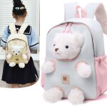 Vitata sac  dos enfant maternelle ours mignon sac peluche oxford lger fille garon crche cole - vert ...