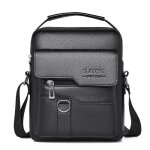 Vitata sac reporter homme business ? besace bandoulire & main grande capacit rsistante - noir