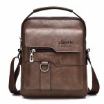 Vitata sac reporter homme business ? besace bandoulire & main grande capacit rsistante - tissu uni ...