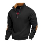 Vitata sweat à col montant homme - sweat zippé design vintage manches longues - automne / printemps - ... Vitata sweat à col montant homme - sweat zippé design vintage manches longues - automne / printemps - ...