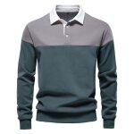 Vitata sweat - shirt homme col polo manches longues ?chaleureux et confortable - mode décontractée automne ... Vitata sweat - shirt homme col polo manches longues ?chaleureux et confortable - mode décontractée automne ...