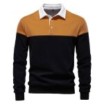 Vitata sweat - shirt homme ? col polo à manches longues ? style décontracté tendance ? coton confortable ... Vitata sweat - shirt homme ? col polo à manches longues ? style décontracté tendance ? coton confortable ...