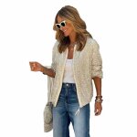 Vitata veste femme à paillettes ? blouson court chic et brillant ? cardigan de soirée abricot Élégant ... Vitata veste femme à paillettes ? blouson court chic et brillant ? cardigan de soirée abricot Élégant ...