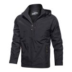 Vitata veste homme à capuche détachable - imperméable coupe - vent et anti - pluie - manteau de printemps ... Vitata veste homme à capuche détachable - imperméable coupe - vent et anti - pluie - manteau de printemps ...