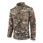 Vitata veste homme sans capuche ? manteau léger à multiples poches ? coupe - vent et déperlant ?camouflage ... Vitata veste homme sans capuche ? manteau léger à multiples poches ? coupe - vent et déperlant ?camouflage ...