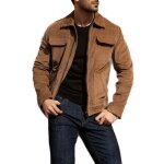 Vitata veste en velours côtelé homme ? fermeture éclair ? poches doubles ? veste décontractée automne ... Vitata veste en velours côtelé homme ? fermeture éclair ? poches doubles ? veste décontractée automne ...