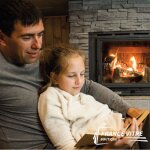 Vitre insert de pole  bois - fireplace - modle - ronky - 50 - 602 x 453 x 4mm