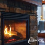 Vitre insert de pole - deville - modle - 7880 - chorus - 77 - classic - 690 x 412 x 5mm