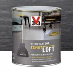 Vitrificateur v33 esprit loft fonte m�tallis�e 075 l