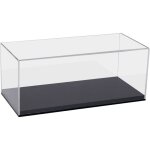 Vitrine en acrylique hmf 46804 pour voitures miniatures et figurines - transparent