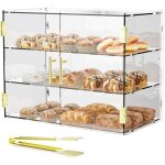 Vitrine de comptoir cityjoy 3 niveaux acrylique �lastique pour p�tisserie