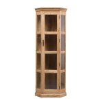 Vitrine dangle en bois dacacia esmée Vitrine dangle en bois dacacia esmée