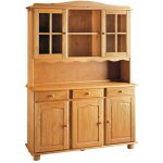 Vitrine meuble de rangement en pin massif coloris miel - longueur 130 x profondeur 42 x hauteur 197 cm ... Vitrine meuble de rangement en pin massif coloris miel - longueur 130 x profondeur 42 x hauteur 197 cm ...