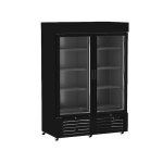 Vitrine murale rfrigre - ventile ngative - 2 portes battantes - isotech