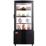 Vitrine rfrigre commerciale 85 l - vevor - vitrine  ptisserie 3 niveaux - rfrigrateur avec clairage ...