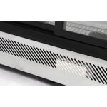 Vitrine r�frig�r�e de comptoir 160 l - bomb�e