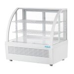 Vitrine rfrigre de comptoir srie c blanche 100 litres - polar