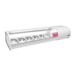 Vitrine r�frig�r�e � tapas s�rie g pour 6 bacs gn 1 / 3 - polar