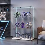 Vitrine en verre - 785 x 35 x 1233 cm 2 porte - 3 niveaux avec Éclairage led et serrures - argentier ... Vitrine en verre - 785 x 35 x 1233 cm 2 porte - 3 niveaux avec Éclairage led et serrures - argentier ...