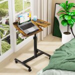 Vivolilv table dappoint bout de canap� table roulante table de lit pour ordinateur portable hauteur r�glable ...