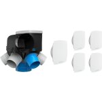 Vmc simple flux autoréglable intelligente kit autocosy ih - blanc - simple flux - 115 mm - sanitaire Vmc simple flux autoréglable intelligente kit autocosy ih - blanc - simple flux - 115 mm - sanitaire