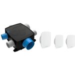Vmc simple flux autoréglable intelligente kit autocosy ih flex - atlantic - 4 sanitaires + 1 cuisine Vmc simple flux autoréglable intelligente kit autocosy ih flex - atlantic - 4 sanitaires + 1 cuisine