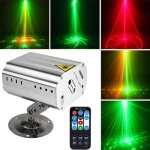 Commande vocale musique musique rythme lumire flash led projecteur laser scne avec effet dclairage ...