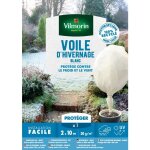 Voile d hivernage - 2 m x 10 m - blanc