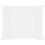 Voile toile dombrage - marque - rectangulaire - 6 x 8 m - tissu oxford - protection uv