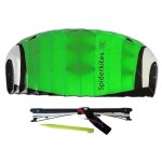 Voiles de traction spiderkites skipper 1. 8 10029 vert 240 x 88 cm