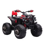Voiture 4x4 quad buggy électrique enfant homcom 12 v 8 km / h max. effets lumineux sonores selle avec ... Voiture 4x4 quad buggy électrique enfant homcom 12 v 8 km / h max. effets lumineux sonores selle avec ...