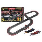 Voiture de circuit - carrera - course du champion - 20062603 - 1:32 - rouge bleu divers - enfant - 2 ...